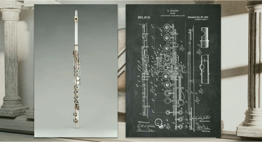 Cấu tạo chi tiết của cây sáo flute