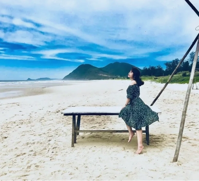 Check-in bãi biển Quan Lạn