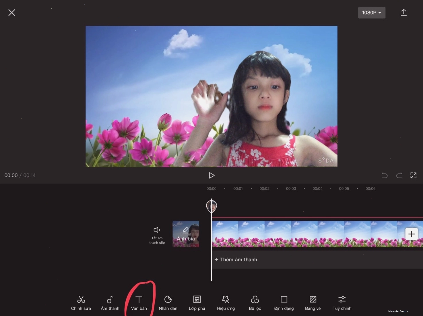 Chức năng lồng tiếng trong Capcut