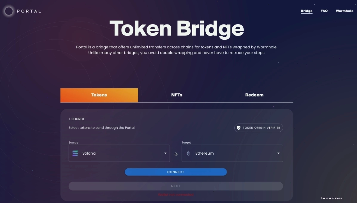 Cơ chế hoạt động của Portal Bridge trên Wormhole