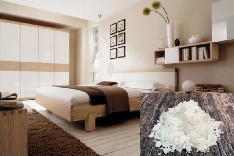 Để muối dưới gầm giường để làm gì?