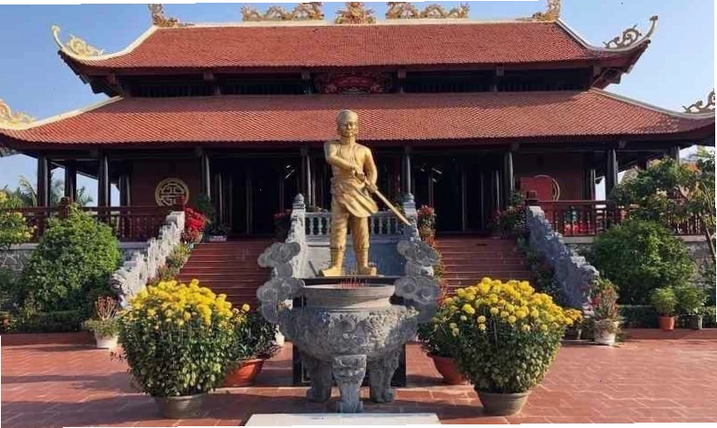 Đền thờ Nguyễn Trung Trực là một điểm văn hoá tâm linh hấp dẫn