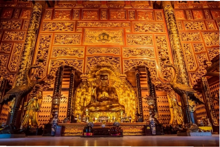 Điện Tam Thế Chùa Bái Đính