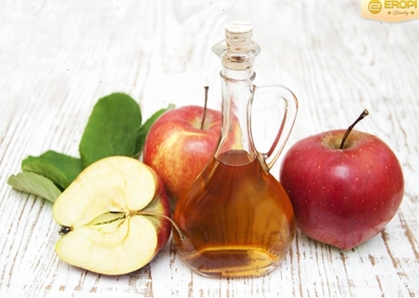 Giấm táo làm sáng bạc, phương pháp đơn giản và hiệu quả
