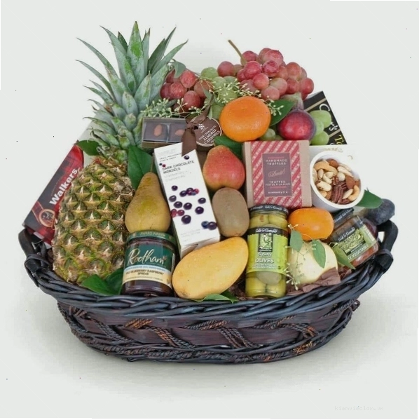 Giỏ quà hamper trái cây tươi ngon