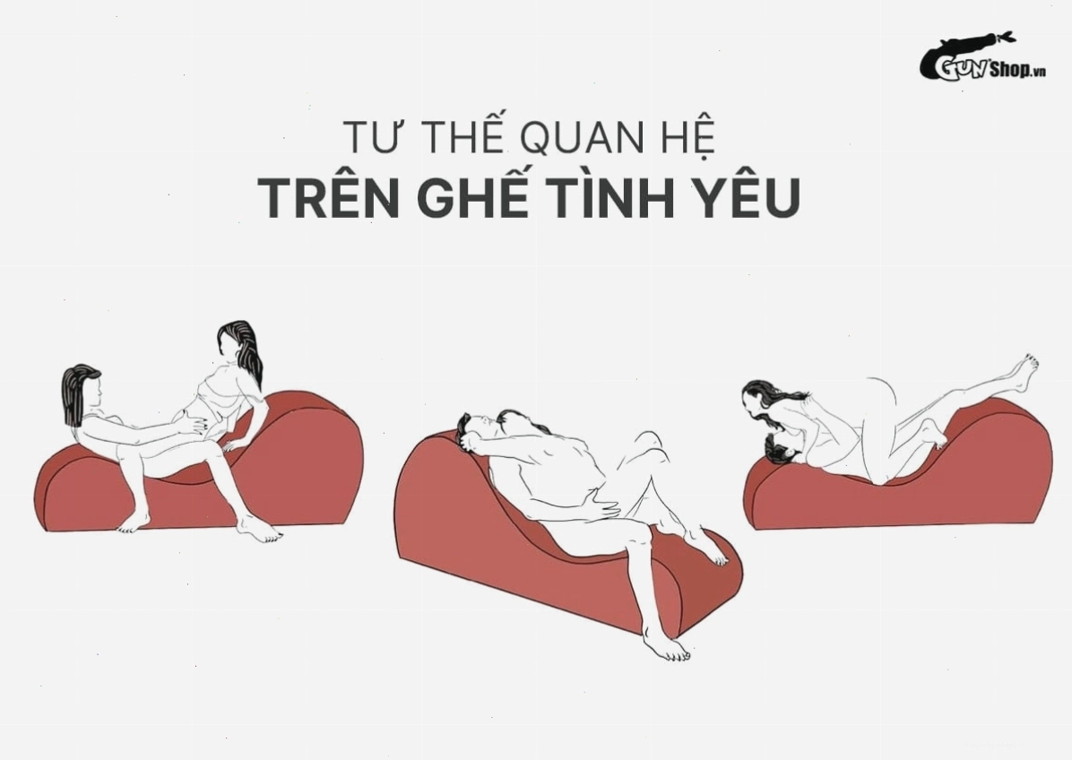 Hình ảnh gợi ý tư thế trên ghế tình yêu