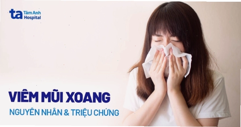 Hình ảnh minh họa bệnh viêm mũi xoang