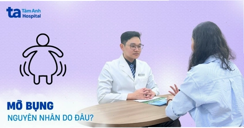 Hình ảnh minh họa vùng mỡ bụng thừa gây ảnh hưởng sức khỏe