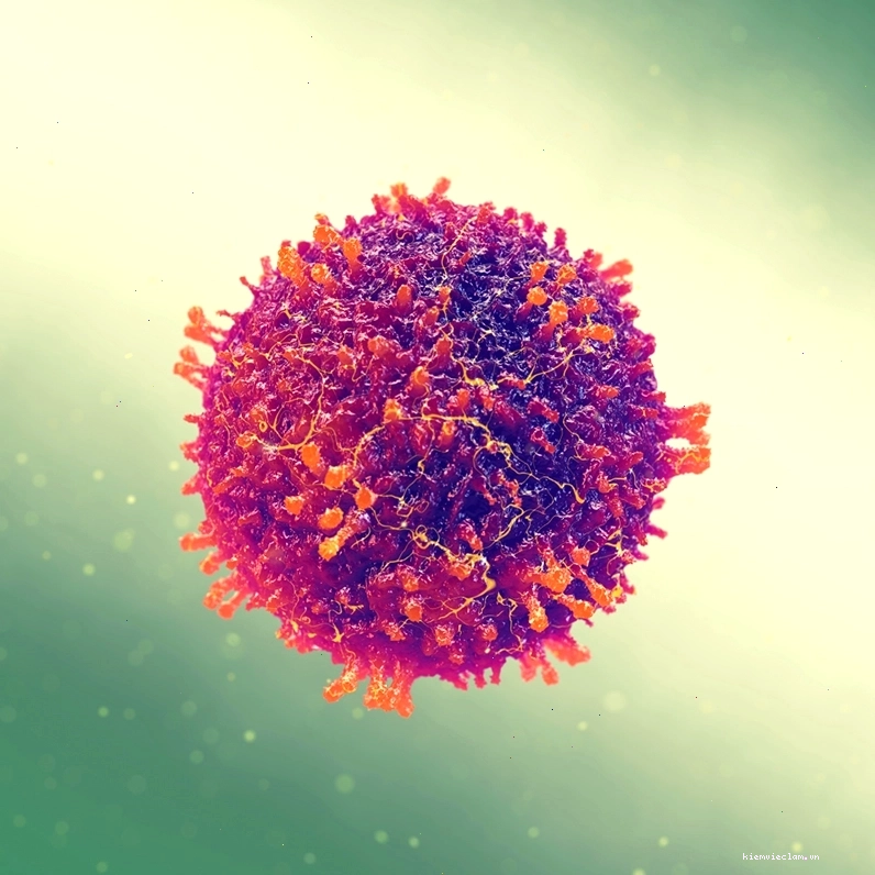 Hình ảnh virus HIV dưới kính hiển vi