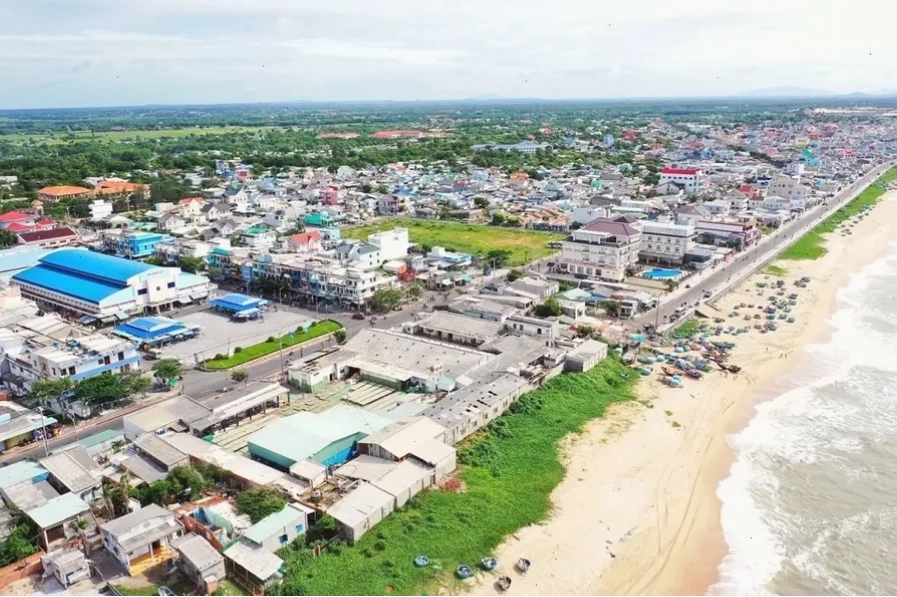 Hoàng hôn tuyệt đẹp trên biển Phước Hải