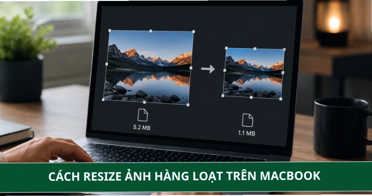 Hướng dẫn cách resize ảnh hàng loạt trên Macbook
