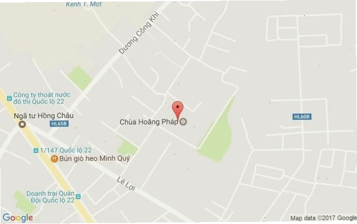 Không gian thanh tịnh tại Chùa Hoằng Pháp
