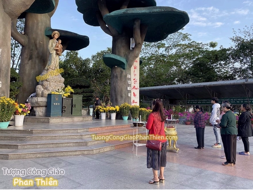 Không gian thanh tịnh tại Thánh địa Đức Mẹ La Vang