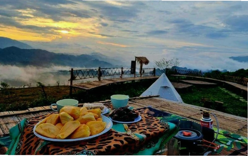 Khu cắm trại Na Bai Campsite giữa thiên nhiên Vân Hồ