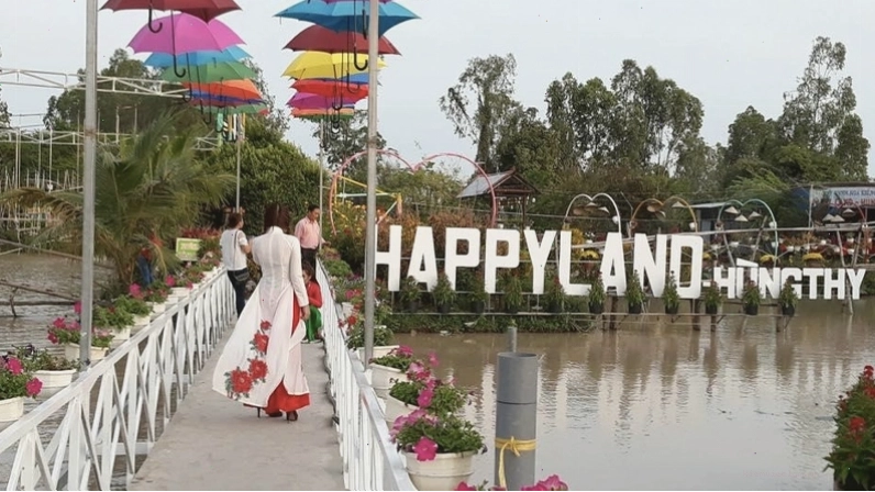 Khu du lịch Happy Land Hùng Thy là điểm đến vui chơi hấp dẫn