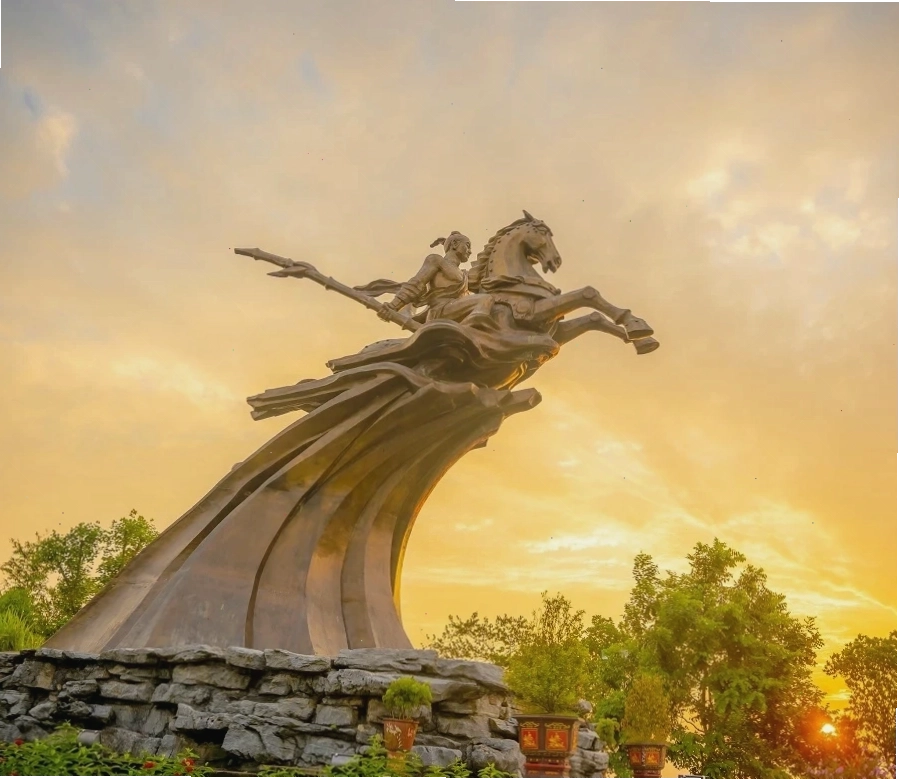 Khung cảnh thanh bình tại Sóc Sơn