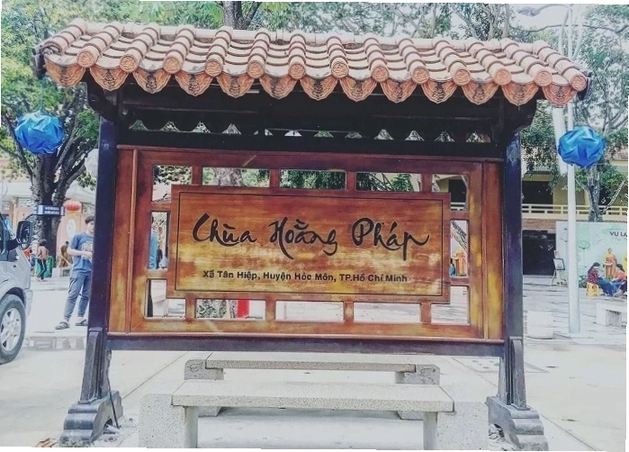 Kiến trúc hài hòa với thiên nhiên của Chùa Hoằng Pháp