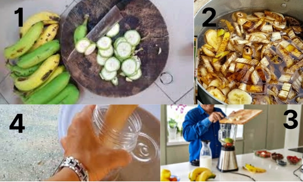 Làm dịch chuối trứng để tưới cây