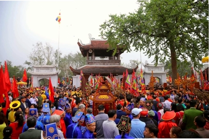 Lễ hội chùa Đậu diễn ra sôi động