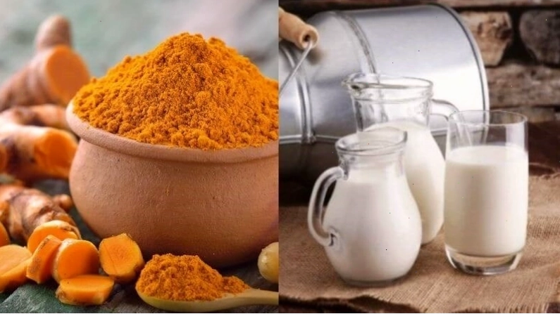 Mặt nạ tinh bột nghệ và sữa tươi