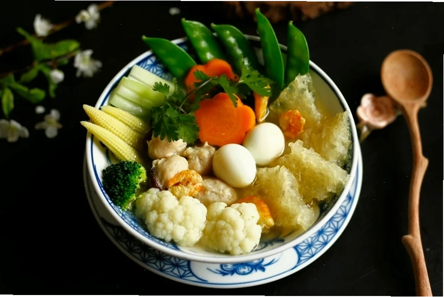 Món canh bóng thả đặc trưng trong ẩm thực Bát Tràng