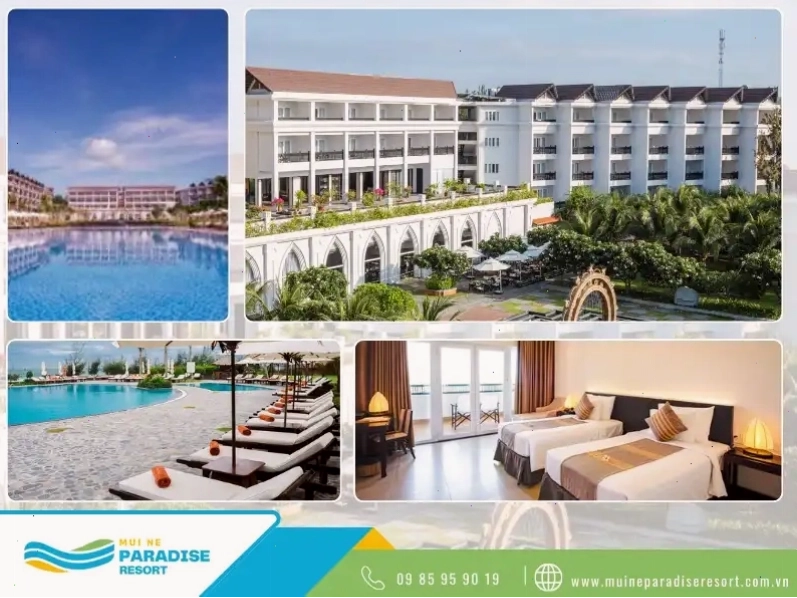 Mui Ne Bay Resort với bãi biển đẹp và tiện nghi