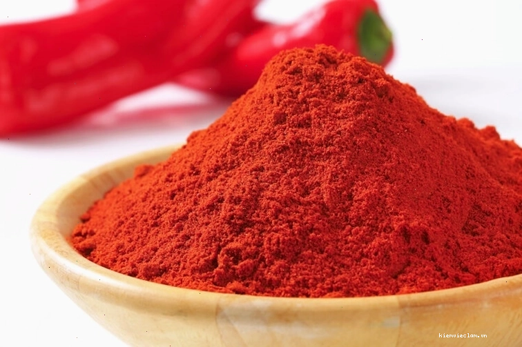 Ớt bột có mùi cay nồng khiến chuột sợ hãi