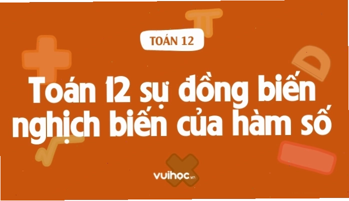 Quy trình xét tính đơn điệu của hàm số