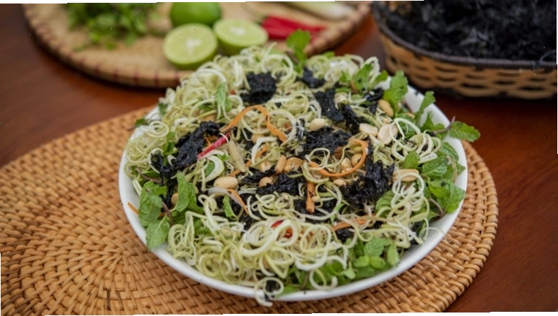 Rong biển tóc tiên trộn gỏi