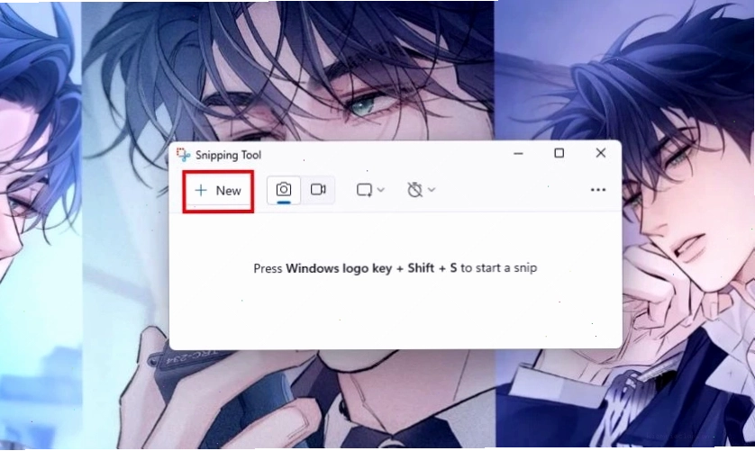 Sử dụng Snipping Tool để chụp màn hình với nhiều chế độ