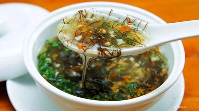 Súp tóc tiên hải sản thơm ngon bổ dưỡng