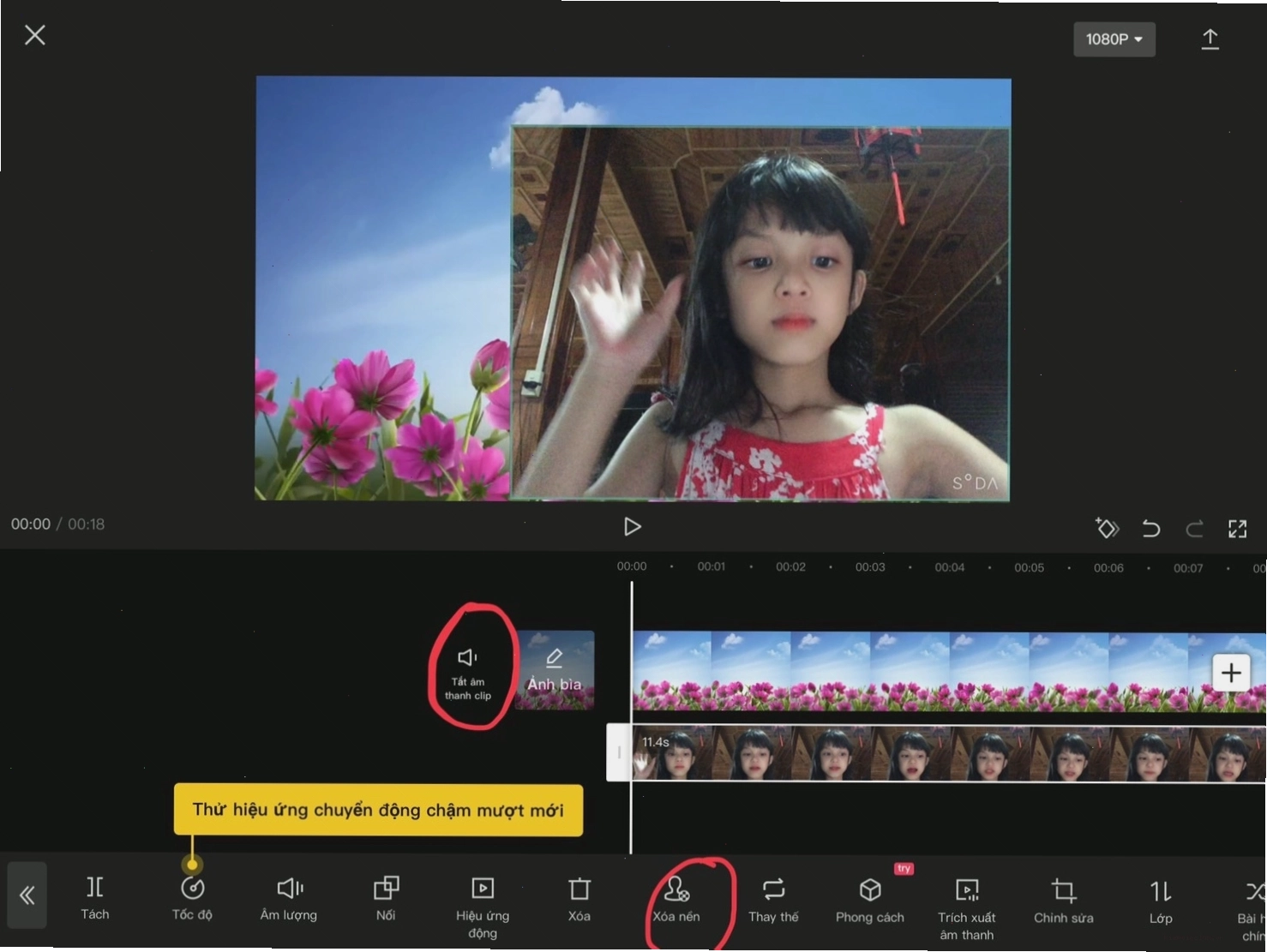 Thêm văn bản và hiệu ứng chữ trong Capcut