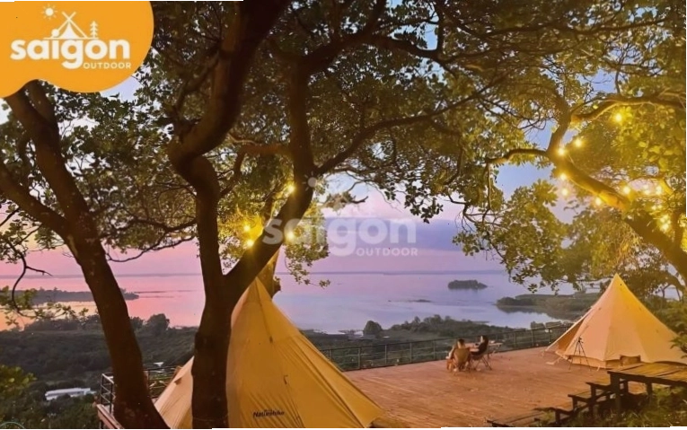 Thời điểm lý tưởng để đi camping Hồ Trị An