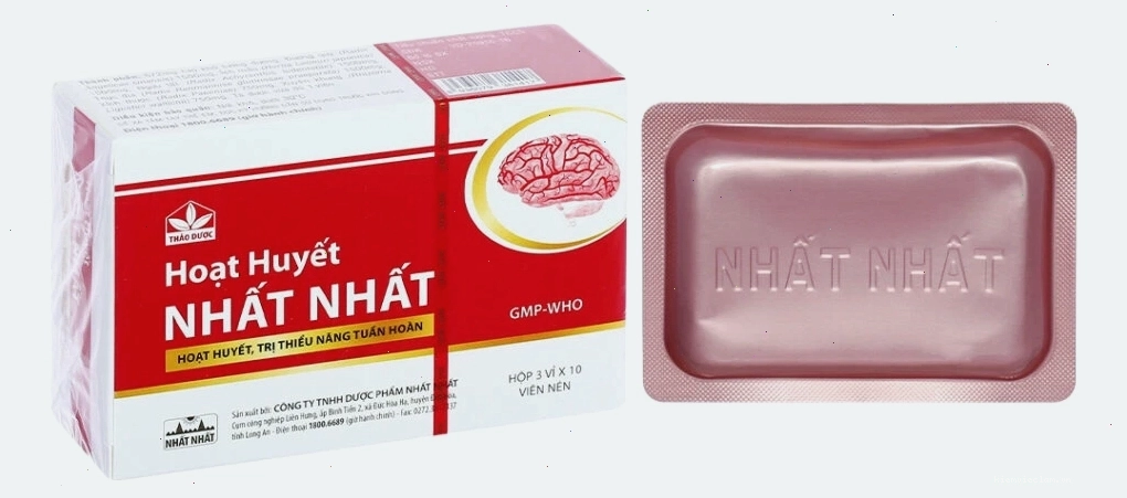 thuốc hoạt huyết nhất nhất