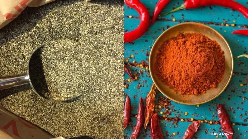 Tiêu và bột ớt có thể dùng trong mẹo đuổi thằn lằn