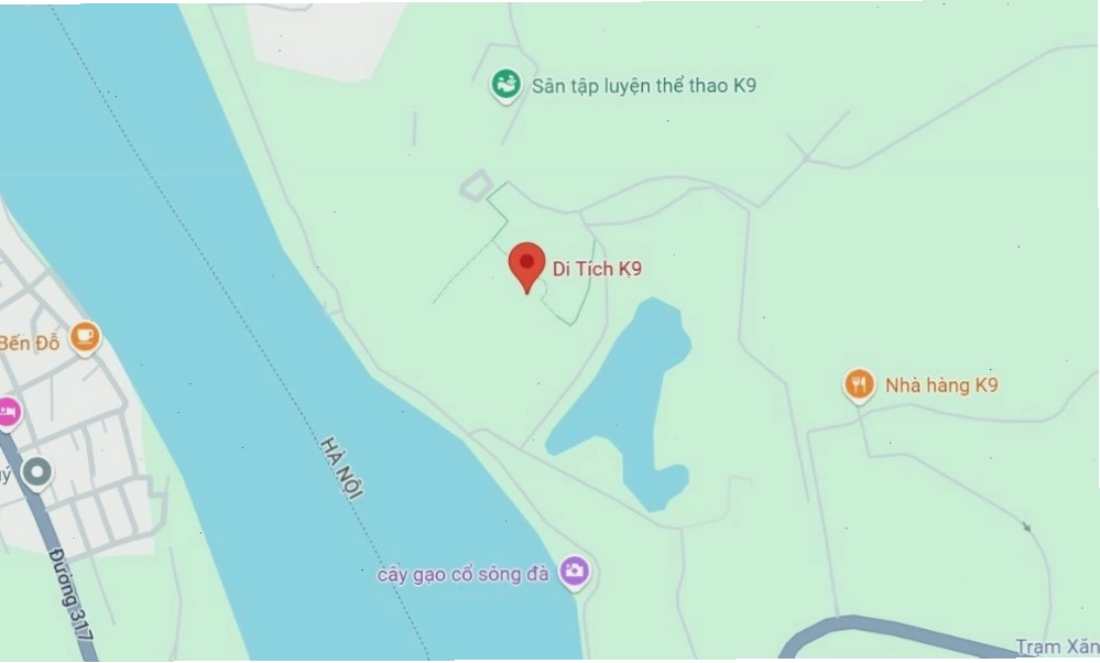 Tọa độ Khu di tích K9 Đá Chông Ba Vì trên bản đồ Google Maps