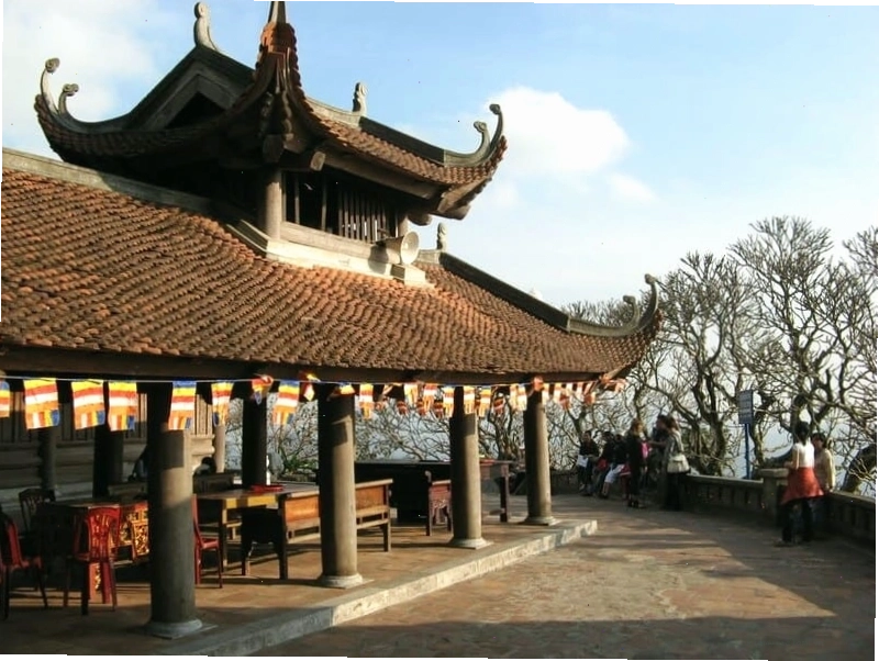 Toàn cảnh Chùa Đồng trên đỉnh núi Yên Tử