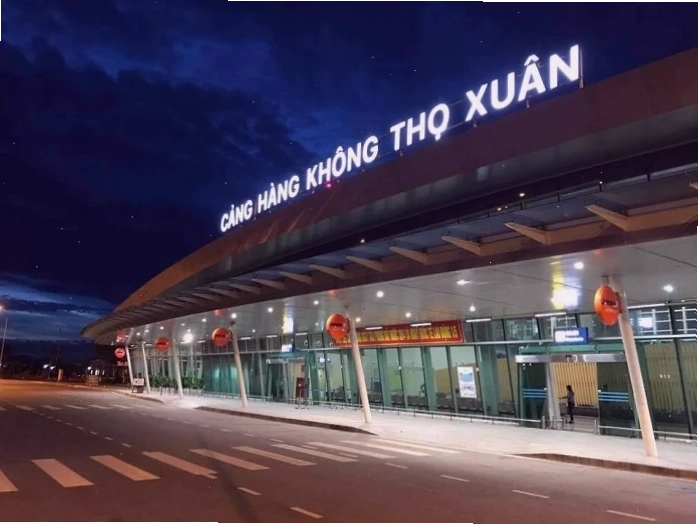 Tổng quan sân bay Thọ Xuân Thanh Hóa nhìn từ trên cao