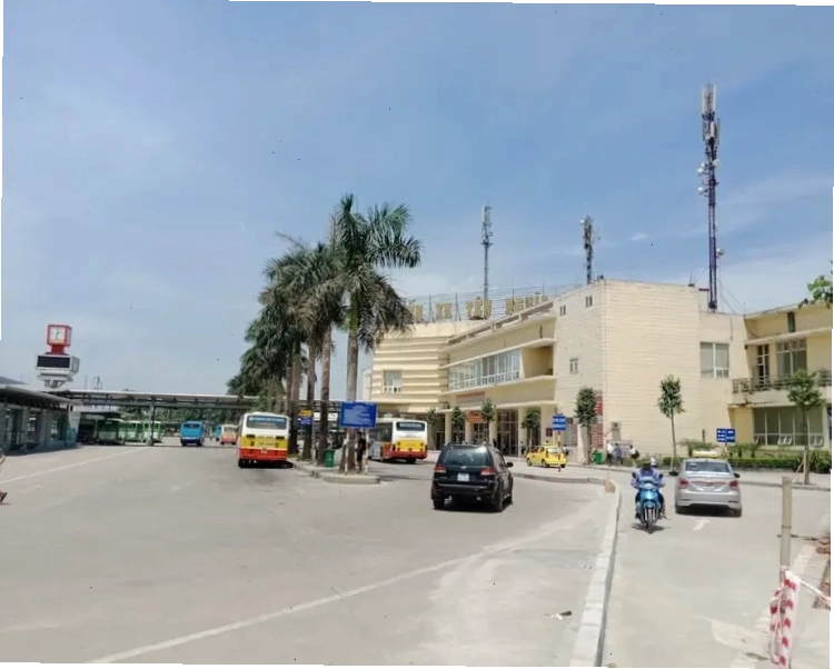 Vị trí bến xe Yên Nghĩa tại Hà Đông, Hà Nội