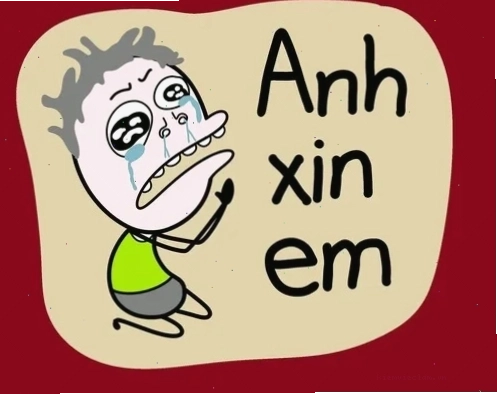 120 ảnh Xin Lỗi Meme cute hài nhưng chân thành mong nhận được sự tha thứ