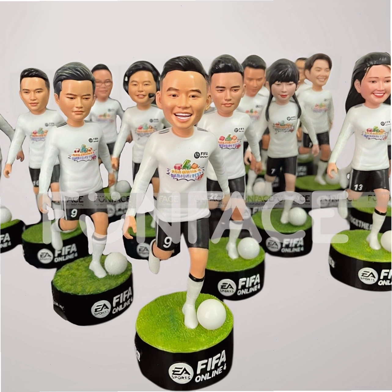Các mẫu chibi các môn thể thao đồng đội phong cách vui nhộn