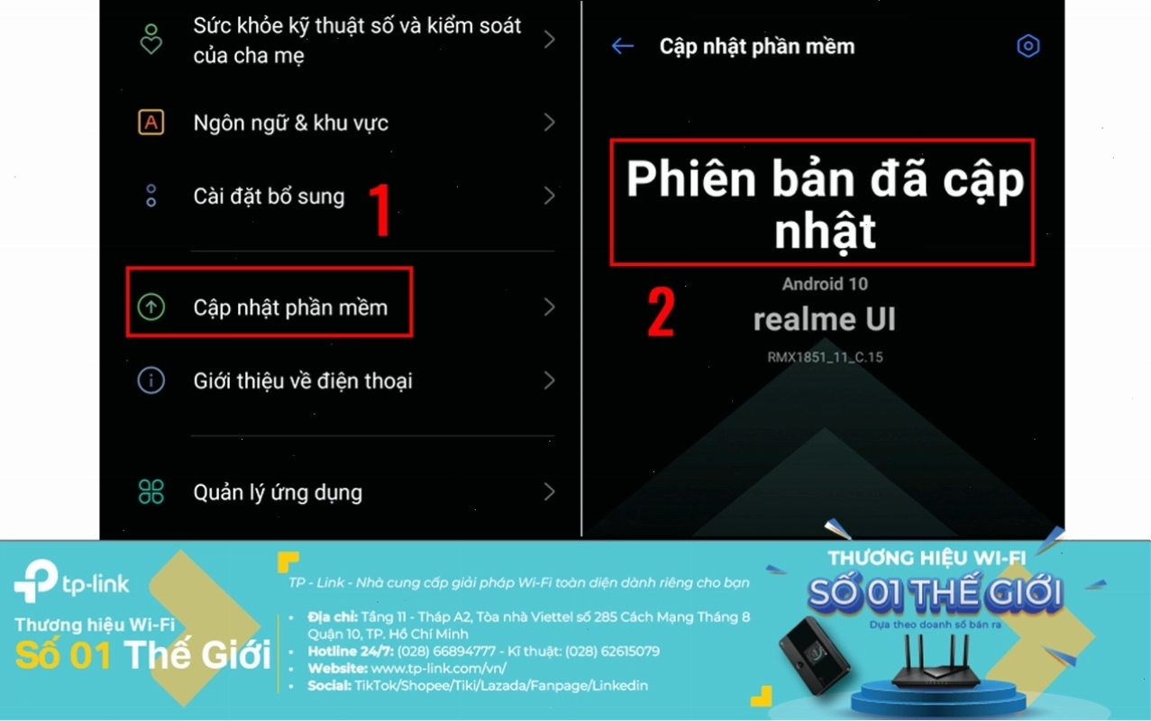Kiểm tra phiên bản hệ điều hành ở Android thường xuyên
