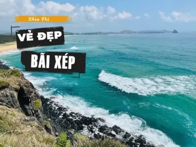 Khám phá vẻ đẹp bình dị tại Bãi Xép Quy Nhơn hoang sơ