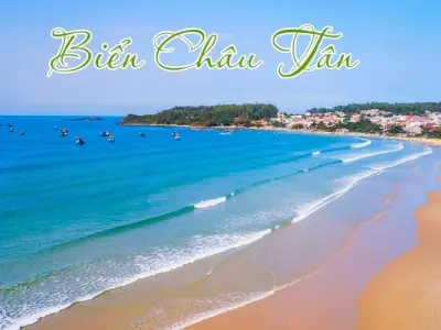 Biển Châu Tân - “Cô thiếu nữ ngủ quên” của Quảng Ngãi