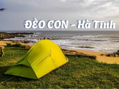 Vẻ đẹp mộc mạc của bãi biển Đèo Con Quảng Bình