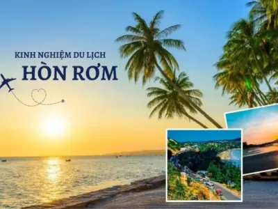 Trải nghiệm biển Hòn Rơm với vẻ đẹp hoang sơ cuốn hút