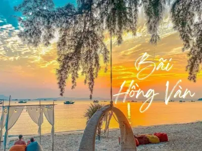 Bãi Hồng Vàn - Thiên đường biển lặng tại đảo Cô Tô