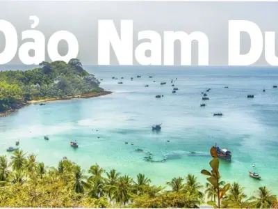 Đảo Nam Du đẹp nao lòng với làn nước xanh trong vắt