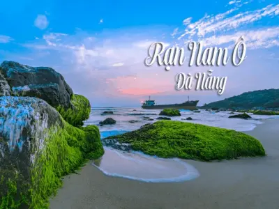 Rạn Nam Ô - Bức tranh thiên nhiên rêu đá sống động