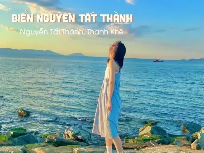 Biển Nguyễn Tất Thành - Nơi hòa quyện biển trời xanh ngắt
